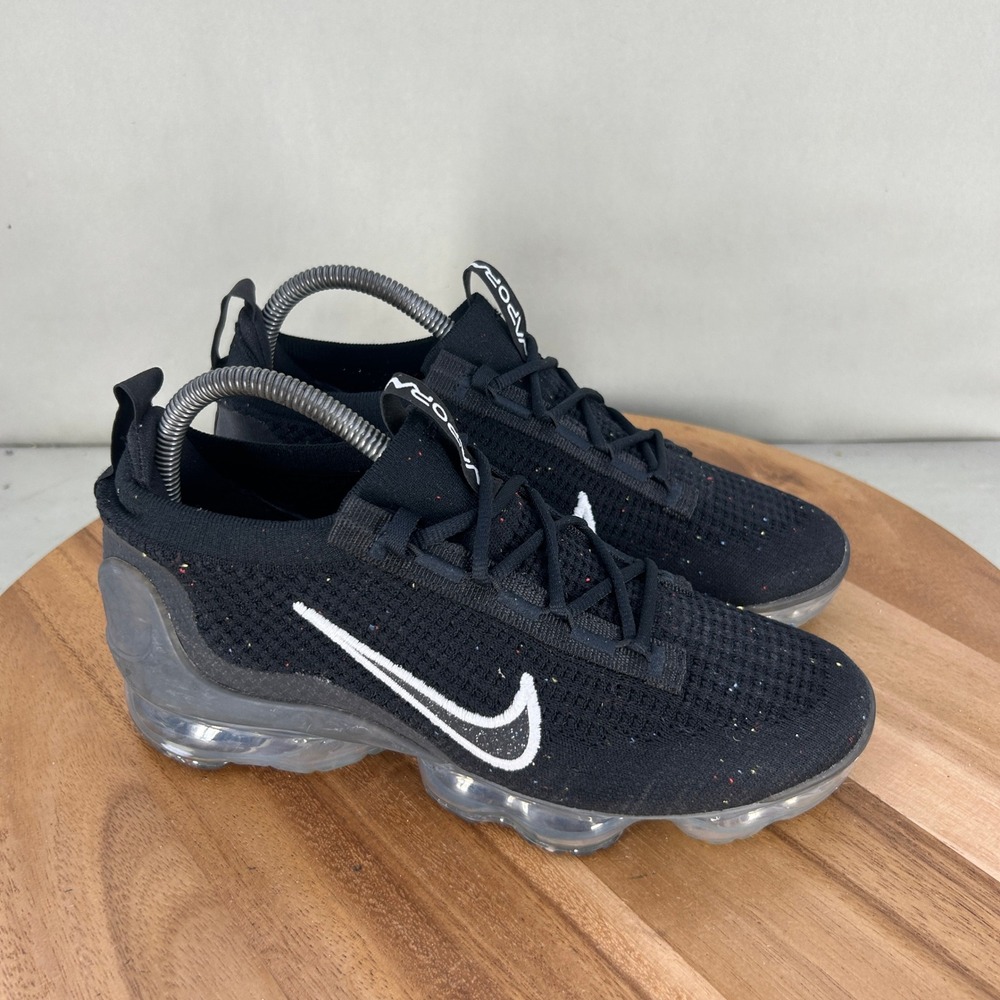 Nike Air VaporMax 2021 FK Black White Anthracite DC4112-002 Womens Size 8